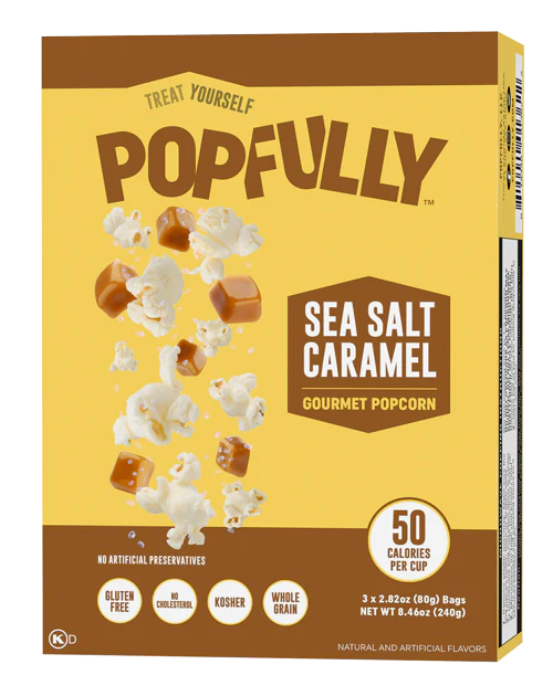 Popfully Sea Salt Caramel 239g