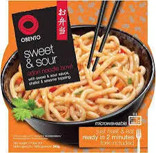 Obento Sweet & Sour Ramel Bowl 340g