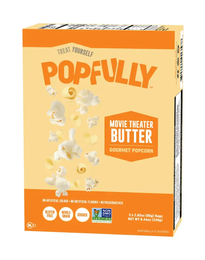 Popfully Movie Theater Butter Gourmet Popcorn 239g