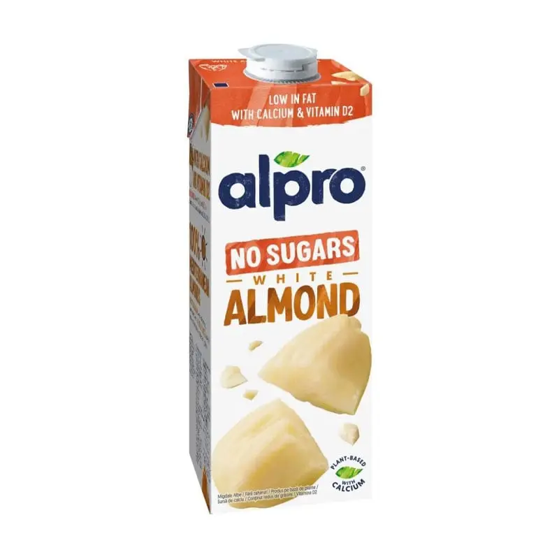 Alpro Drink White Almond No Sugar 1L