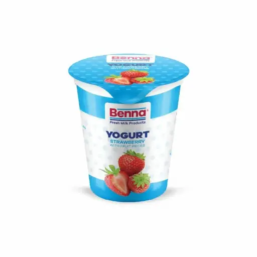 Benna Yogurt Strawberry w/pcs 150g