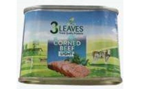 3 Leaves Corned Beef Light 198G