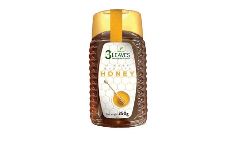 3 Leaves Squeezy Honey 350g
