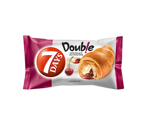 7 Days Croissant Max Vanilla & Cherry 80G