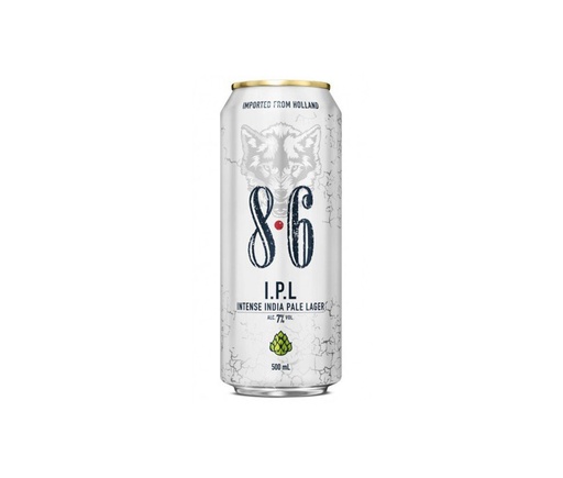 8.6 Lager White Can, 500ml