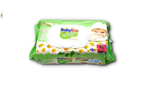 Babylino Baby Wipes Sensitive 0% Perfume 54 pcs