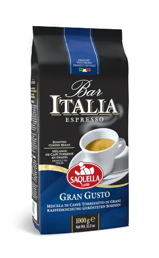 Bar Italia Gran Gusto Beans 1Kg