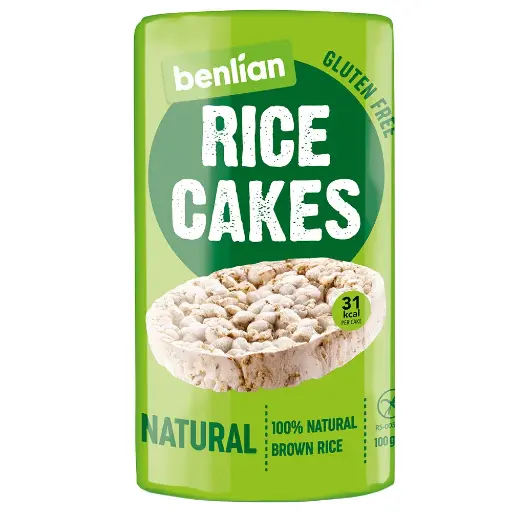 Benlian Rice Cakes Natural 100g