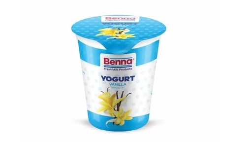 [FRUIT YOGURT VANILLA] Benna Yogurt Lactose Free Banana Smooth 150g