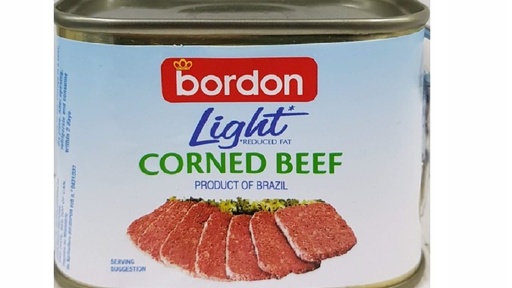 Bordon Light Corned Beef, 200G