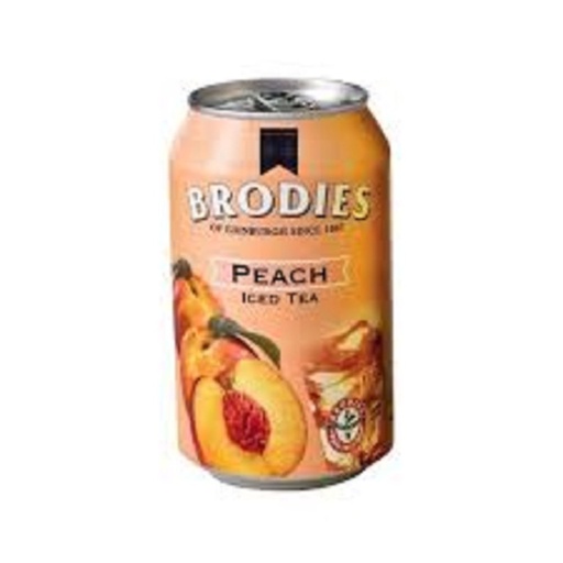 Brodies Peach Ice Tea 330Ml