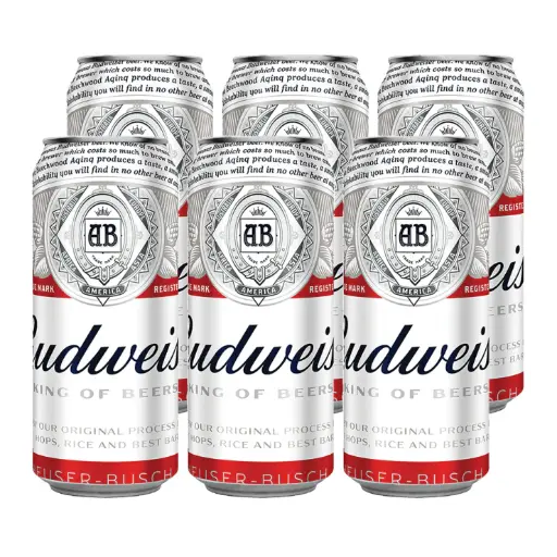 Budweiser Beer 500ml X 6