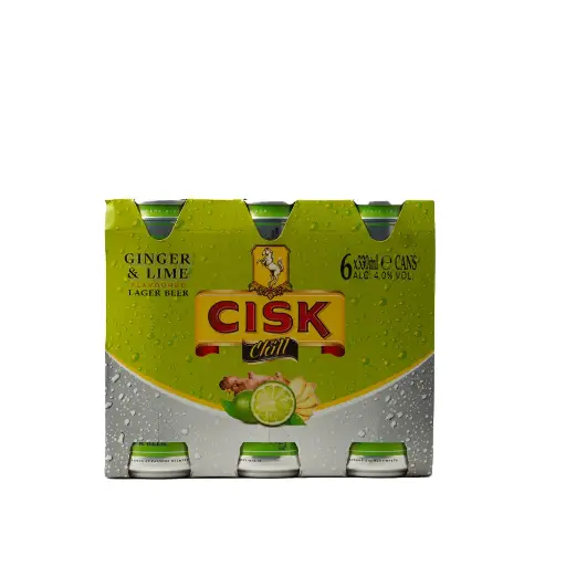 Cisk Chill Ginger Lime 330Ml X 6