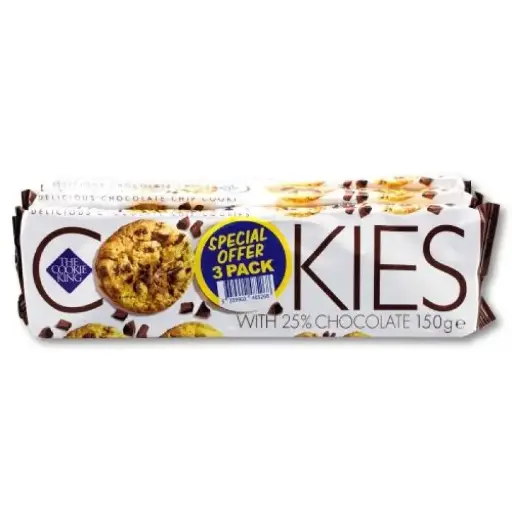 Cookie King Choc 50C Offer 150g