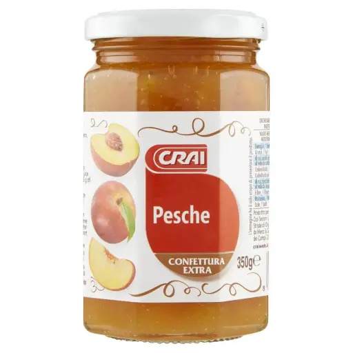 Crai Confettura Pesche 350g