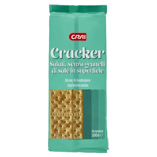 Crai Crackers Non Salato 500G