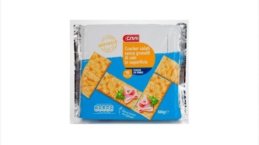 Crai Crackers Unsalted 560G