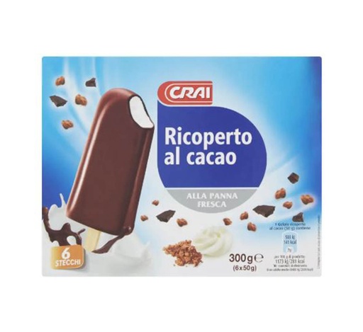 Crai Gelato Stecchi Cacao 300g