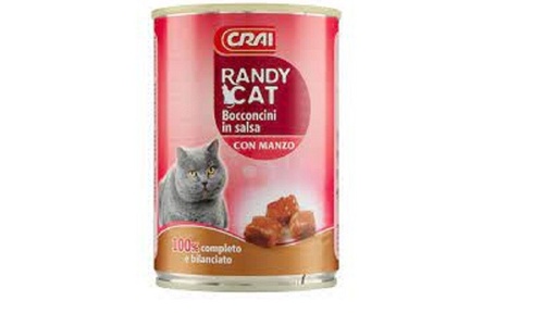 Crai Randy Cat Con Manzo 405G