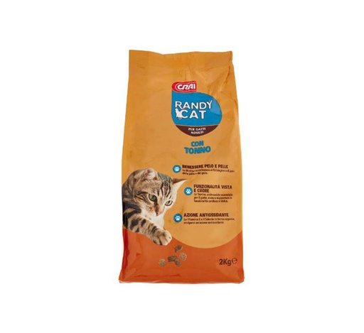 Crai Randy Cat Food Con Tonno 2Kg