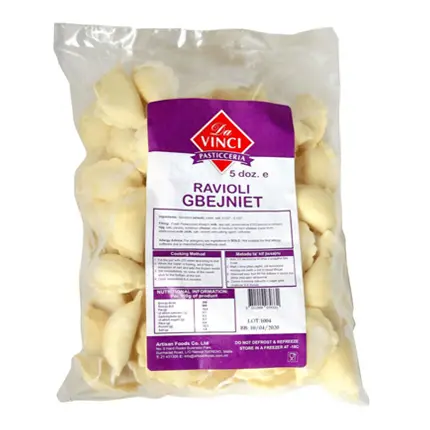 Da Vinci Ravioli Gbejniet 5 Dozens