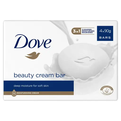 Dove Soap 4 Pack Original 4 x 90g