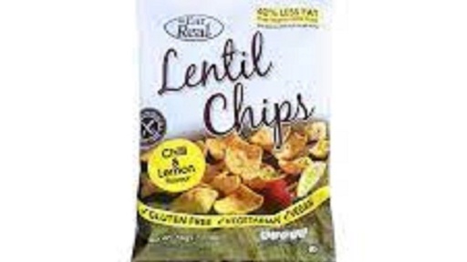 Eat Real Lentil Chips Chilli & Lemon 45G