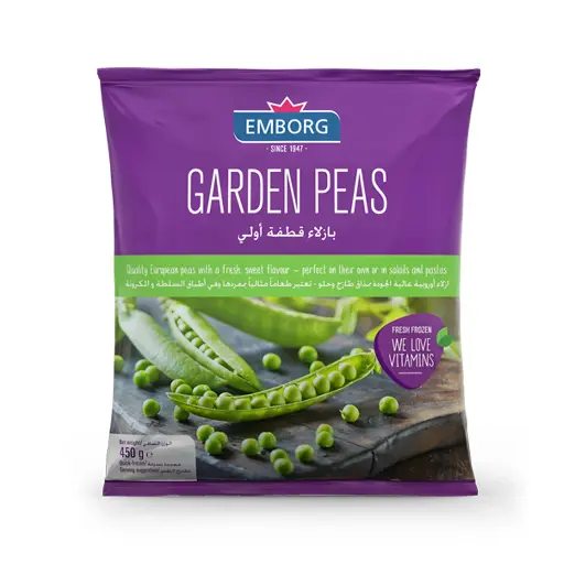 Emborg Frozen Vegetables Garden Peas 450g 