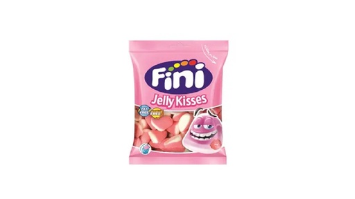 [FINI 110 JELLY KISSES 90G] Fini Strawberry Jelly Kisses, 100G