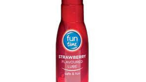 Funtime Strawberry Flavor Lube, 75Ml