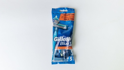 Gillette Blue Razors, X5