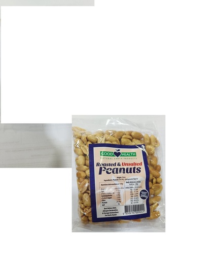 Good Health Roasted & Unsalted Peanuts 200G