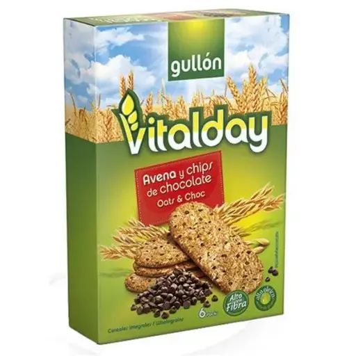 Gullon Vitalday Oat & Choc 240g