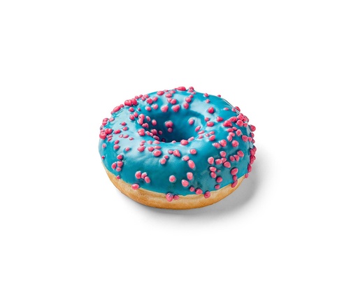 Pink & Blue Bubblegum Doughnut