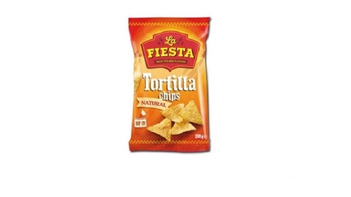 La fiesta Tortilla Chips Natural 200g