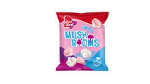 Red Band Sweet Mushrooms Candy