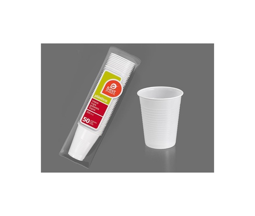 Reusable White Cups 200Ml X50