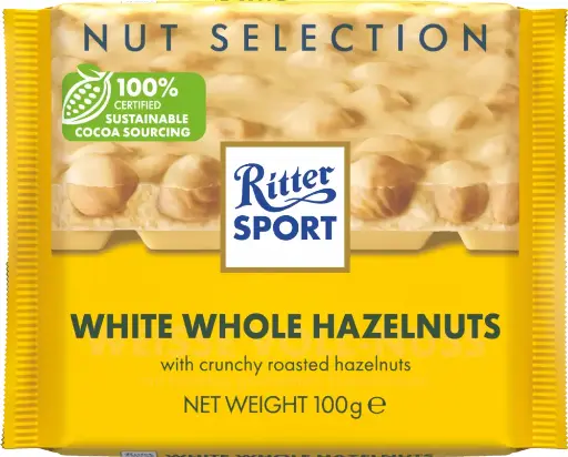 Ritter White Whole Hazelnuts 100G