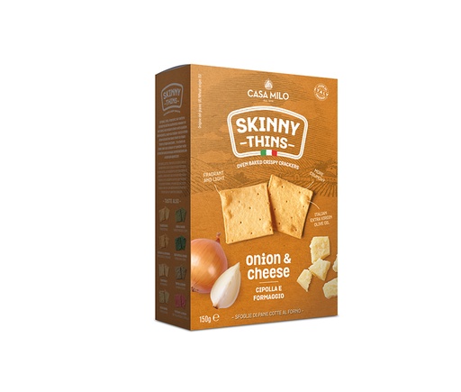 Skinny Thins Onions & Cheese 150G