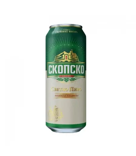 Skopsko Lager Beer Can 500ml
