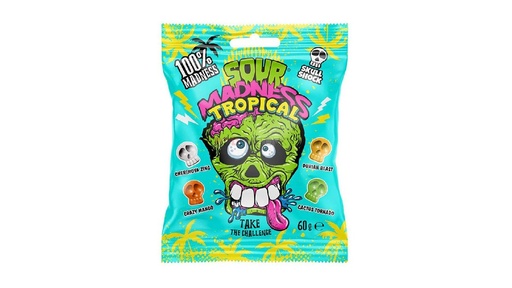 Argo Sour Madness Tropical Candies 60g