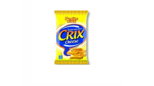 Sunshine Tasty Treats And Goodies Crix Cheese Crisps 45G