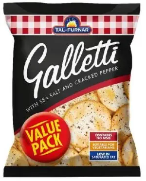 Tal Funar Galletti Sea Salt & Pepper Value Pack 150g