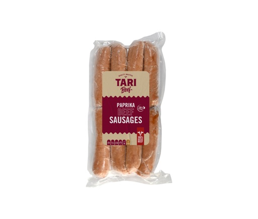Tari Paprika Beef Sausages