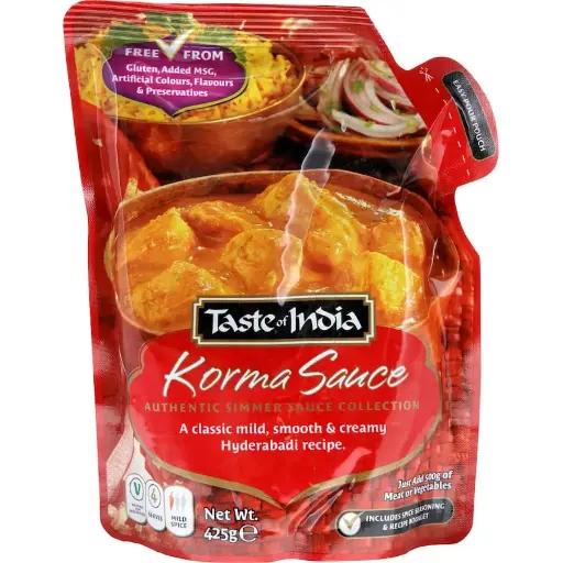 Taste Of India Korma Sauce 425g