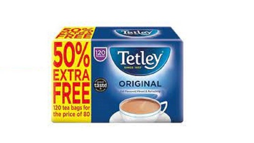 Tetley Tea Bags 120-Pack