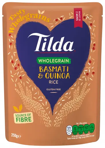Tilda Wholegrain Basmati & Quinoa 250g