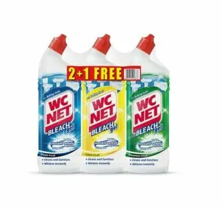 Wc Net Bleach Gel Pack of 3 2.25L 