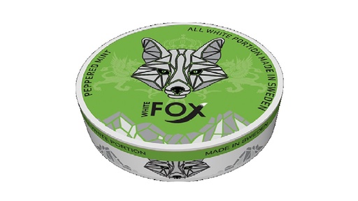 White Fox Peppermint Green