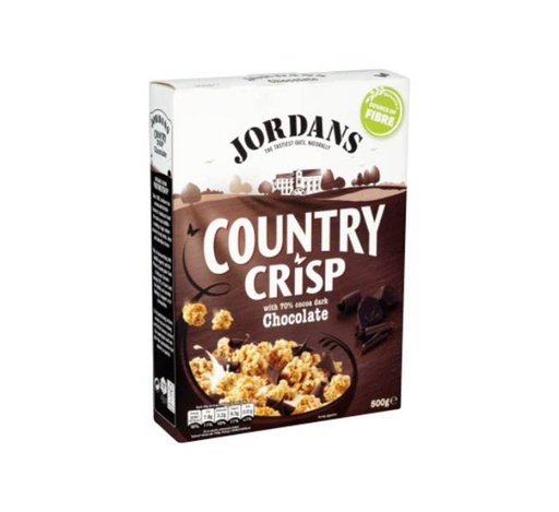 Jordan'S Country Crisp Chocolate 500G